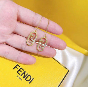 FF Chain Earrings