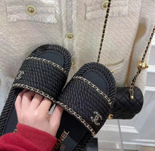 Load image into Gallery viewer, CC Chain Sandals
