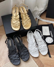 Load image into Gallery viewer, CC Leather Sandals
