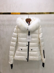 Logo Fur Jacket