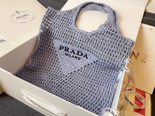 Load image into Gallery viewer, Raffia Tote
