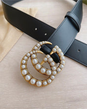 Load image into Gallery viewer, Pearl Leather Belt
