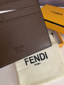 F Logo Card Holder