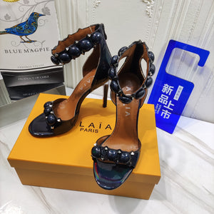 Bombe Metallic Sandals