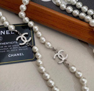 CC Pearl Necklace