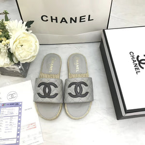 Quilted Slide Sandals