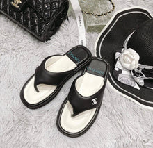 Load image into Gallery viewer, CC Leather Sandals
