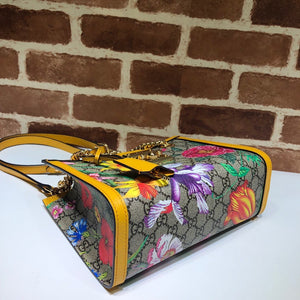 Padlock Flora Shoulder Bag