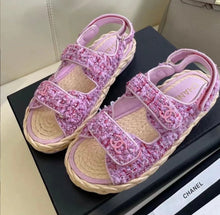 Load image into Gallery viewer, CC Tweed Dad Sandals
