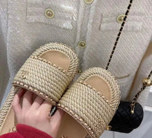 Load image into Gallery viewer, CC Chain Sandals
