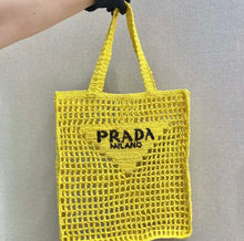 Load image into Gallery viewer, Raffia Tote
