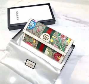 GG Flora Continental Wallet