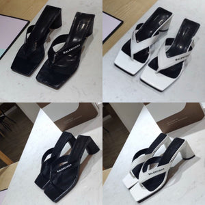 Double Square Sandals