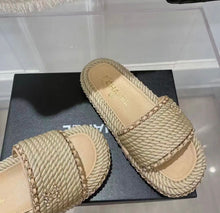 Load image into Gallery viewer, CC Chain Sandals
