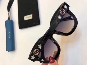 Round Frame Sunglasses with Star