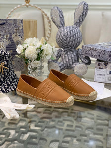 Leather Espadrilles